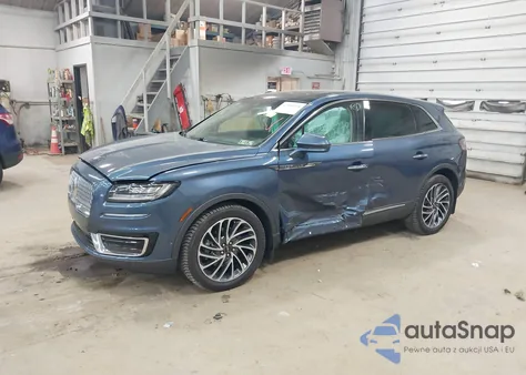 2019 Lincoln Nautilus Reserve из США, поврежденный, VIN 2LMPJ8L92KBL10401